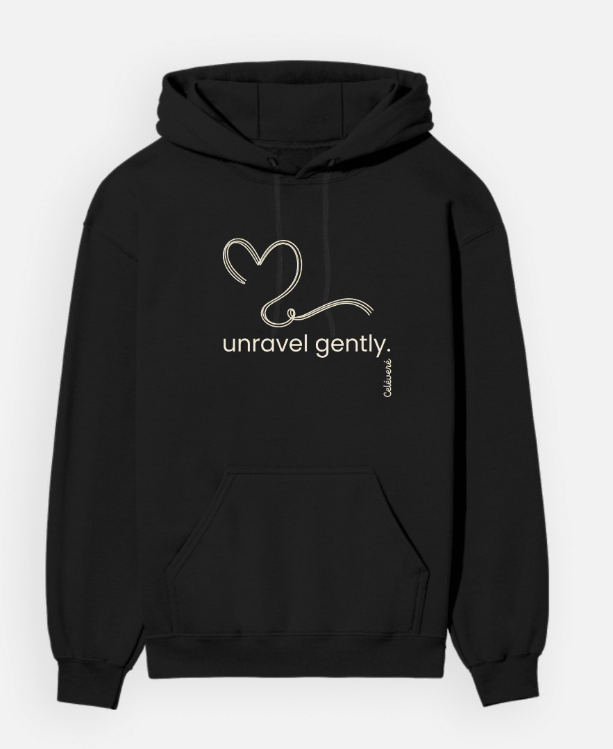 Celéveré Signature Series: Unravel Gently 300 GSM Premium Unisex Hoodies
