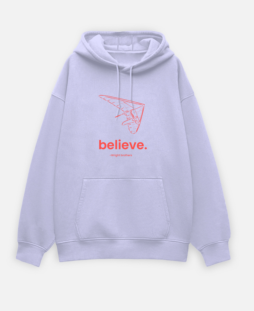 Celéveré Signature Series : BELIEVE Oversized Hoodie
