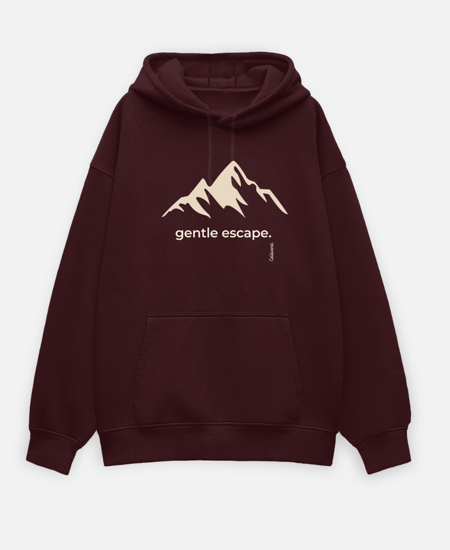 Celéveré Signature Series : GENTLE ESCAPE premium Unisex OVERSIZED HOODIE