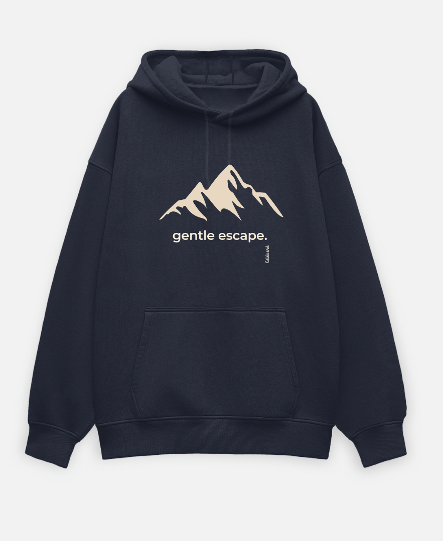 Celéveré Signature Series : GENTLE ESCAPE premium Unisex OVERSIZED HOODIE